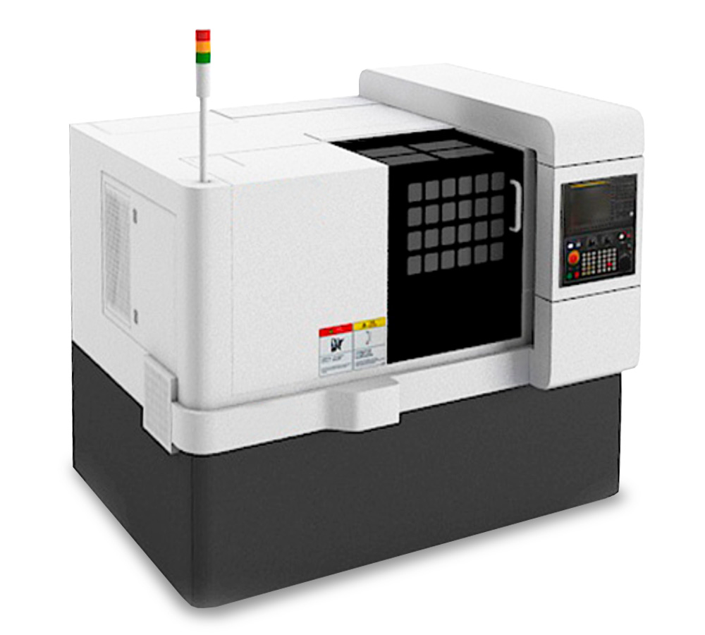 Прецизионный токарный автомат с противошпинделем SMS-TT80S